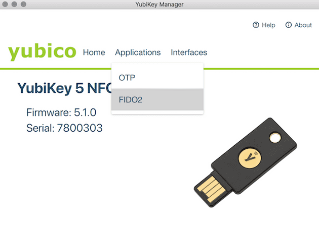 Yubikey Manager Application